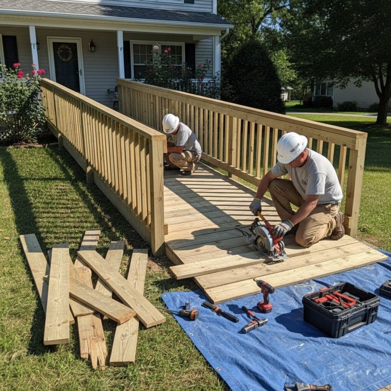 Local Concrete Ramp Installation pros at work