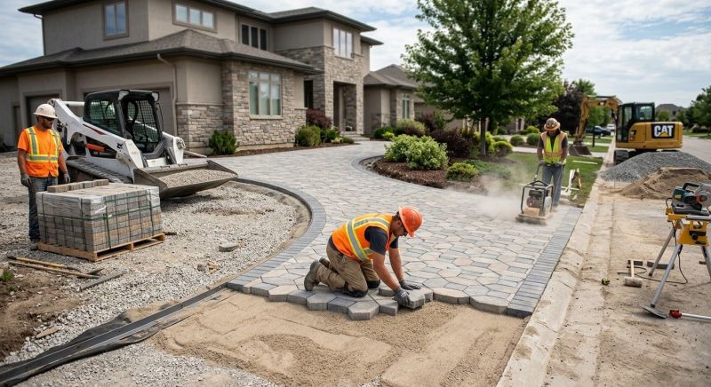 Stone Driveway Construction in Boulder, CO